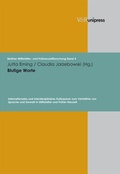 Cover: Blutige Worte - V&R unipress