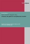 Cover: Chanson de geste im europ&auml;ischen Kontext - V&R unipress