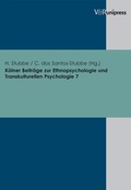 Cover: K&ouml;lner Beitr&auml;ge zur Ethnopsychologie und Transkulturellen Psychologie. Band 7 - V&R unipress