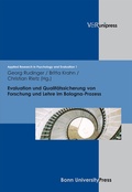 Cover: Evaluation und Qualit&auml;tssicherung von Forschung und Lehre im Bologna-Prozess - V&R unipress