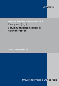 Abbildung von: Verwaltungsorganisation in Flächenstaaten - V&R unipress