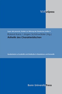 Abbildung von: Ästhetik des Charakteristischen - V&R unipress