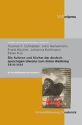 Cover: Die Autoren und B&uuml;cher der deutschsprachigen Literatur zum 1. Weltkrieg 1914-1939 - V&R unipress