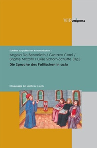 Abbildung von: Die Sprache des Politischen in actu - V&R unipress