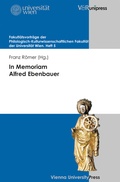 Cover: In Memoriam Alfred Ebenbauer - V&R unipress