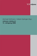 Cover: Johnson-Jahrbuch Bd. 15 / 2008 - V&R unipress