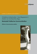 Cover: Werkstatt Politische Kommunikation - V&R unipress