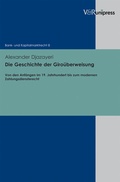 Cover: Die Geschichte der Giro&uuml;berweisung - V&R unipress