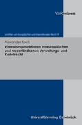 Cover: Verwaltungssanktionen im europ&auml;ischen und niederl&auml;ndischen Verwaltungs- und Kartellrecht - V&R unipress