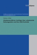 Cover: Urheberrechtliche Vertr&auml;ge &uuml;ber unbekannte Nutzungsarten und ihre AGB-Kontrolle - V&R unipress