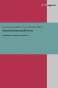 Cover: Literaturwissenschaft heute - V&R unipress