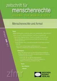 Enlarge image Cover: Menschenrechte und Armut - Wochenschau Verlag
