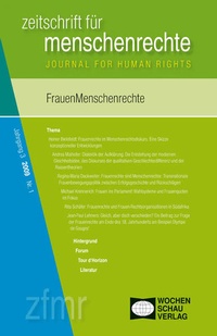 Enlarge image Cover: FrauenMenschenrechte - Wochenschau Verlag