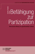 Cover: Bef&auml;higung zur Partizipation - Wochenschau Verlag