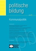 Cover: Kommunalpolitik - Wochenschau Verlag