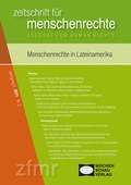 Cover: Menschenrechte und Lateinamerika - Wochenschau Verlag