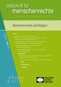 Cover: Menschenrechte und Religion - Wochenschau Verlag