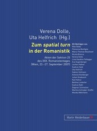 Enlarge image Cover: Zum "spatial turn</I> in der Romanistik - Peter Lang Verlag