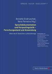 Abbildung von: Sprachdokumentation und Korpuslinguistik - Forschungsstand und Anwendung - Peter Lang Verlag