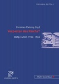 Cover: Vorposten des Reichs? - Peter Lang Verlag