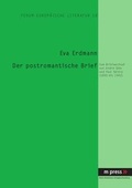 Cover: Der postromantische Brief - Peter Lang Verlag