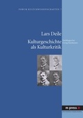 Cover: Kulturgeschichte als Kulturkritik - Peter Lang Verlag