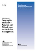 Cover: Geograpic Selection - Immobilien Manager Verlag IMV