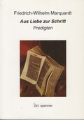 Cover: Aus Liebe zur Schrift - Hartmut Spenner Verlag