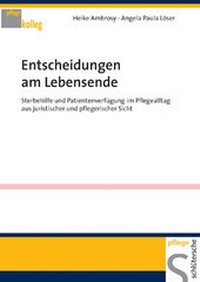 Abbildung von: Entscheidungen am Lebensende - Schlütersche