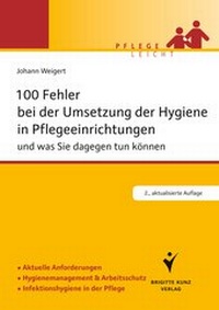 Abbildung von: 100 Fehler bei der Umsetzung der Hygiene in Pflegeeinrichtungen - Schlütersche