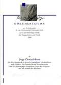 Cover: Dokumentation zur Verleihung des Carl von Ossietzky-Preises der Stadt Oldenburg (Oldb) f&uuml;r Zeitgeschichte und Politik 2008 an Inge Deutschkron - Isensee, Florian, GmbH