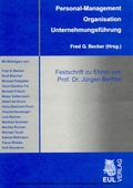 Cover: Personal-Management - Organisation - Unternehmungsfhrung Personal-Management - Organisation - Unternehmungsfhrung - Josef Eul