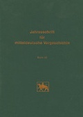 Cover: Jahresschrift f&uuml;r mitteldeutsche Vorgeschichte - Landesamt f. Denkmalpflege u. Arch&auml;ologie Sachsen-Anhalt