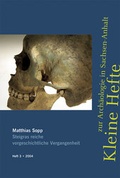 Cover: Steigras reiche vorgeschichtliche Vergangenheit - Landesamt f. Denkmalpflege u. Arch&auml;ologie Sachsen-Anhalt