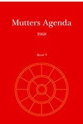 Cover: Agenda der Supramentalen Aktion auf der Erde / Mutters Agenda 1968 - Institut f. Evolutionsforsch.