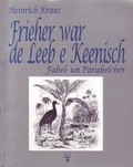 Cover: Frieher war de Leeb e Keenisch - Wassermann St Ingbert