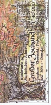 Abbildung von: Großer Zschand 1:10000 - Kartographischer Vlg Böhm