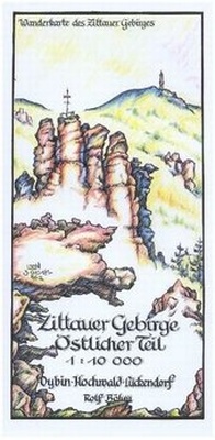 Abbildung von: Zittauer Gebirge - Östlicher Teil 1:10000 - Kartographischer Vlg Böhm