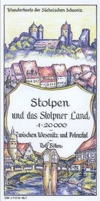 Abbildung von: Stolpen und das Stolpner Land 1:20000 - Kartographischer Vlg Böhm