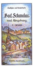 Cover: Bad Schandau und Umgebung 1:10000 - Kartographischer Vlg B&ouml;hm