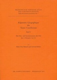 Enlarge image Cover: Repertoire Geographique Des Textes Cuneinformes - Dr Ludwig Reichert Verlag