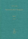 Cover: Repertorium &auml;lterer Topographie - Reichert Verlag