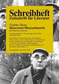 Cover: SCHREIBHEFT 77: Charles Olson: Gloucester / Massachusetts. Die Maximus-Gedichte - Rigodon