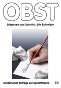 Cover: Diagnose und Schrift I: Die Schreiber - Redaktion Obst