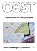 Cover: Elitenmigration und Mehrsprachigkeit - Redaktion Obst