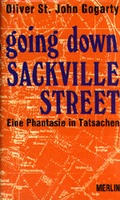 Cover: As I was going Down Sackville Street - Merlin Verlag