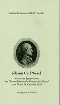 Cover: Johann Carl Wezel - Verlag Winfried Jenior