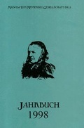 Cover: Malwida von Meysenbug-Gesellschaft Jahrbuch 1998 - Verlag Winfried Jenior