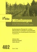 Cover: Bundesprogramm &Ouml;kologischer Landbau: Pflanzenschutz in &ouml;kologisch wirtschaftenden Baumschulen der Bundesrepublik Deutschland - Bundesforschungsinstitut f&uuml;r Kulturpflanzen (JKI)