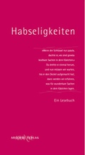 Cover: Habseligkeiten - Arachne